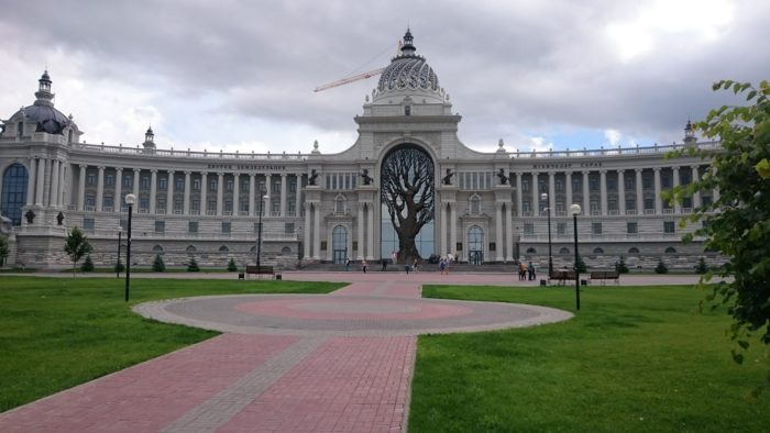 Дворцовая площадь в Казани