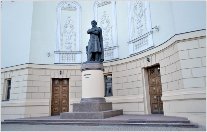 Памятник А.С. Пушкину в Казани