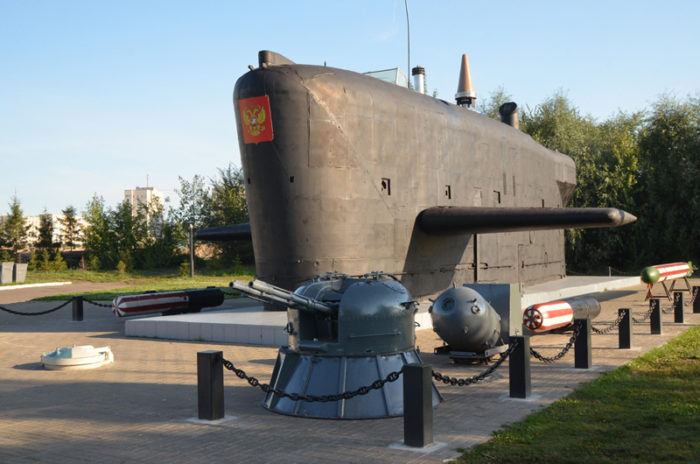 Памятник атомной подводной лодке «Казань»
